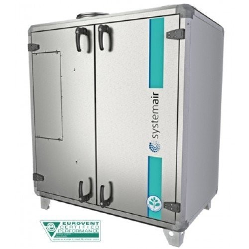 Компактная промышленная вентиляционная установка с рекуперацией Systemair Topvex TR12 HWL-R-CAV