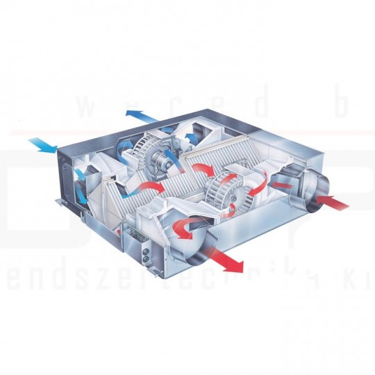 Приточно-вытяжная вентиляционная установка 500 Mitsubishi Electric LGH-15RVX-E