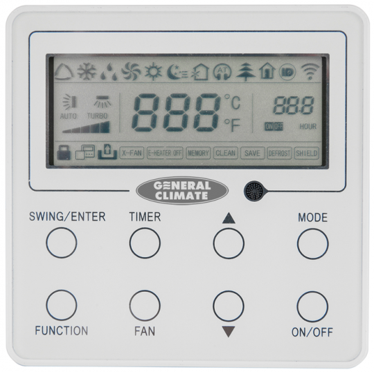 Напольно-потолочный кондиционер General Climate GC/GU-CF24HRF