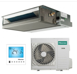 Канальный кондиционер Hisense AUD-24HX4SLH1/AUW-24H4SF(-40)