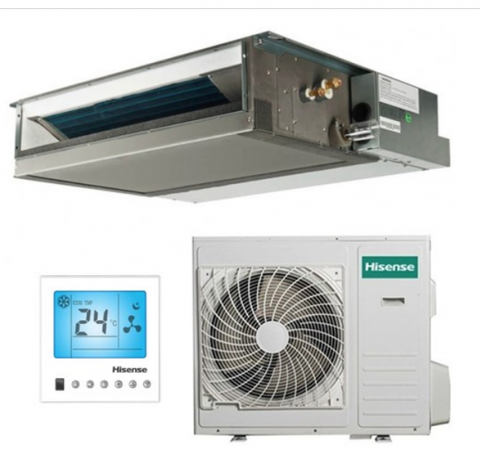 Канальный кондиционер Hisense AUD-24HX4SLH1/AUW-24H4SF(-40)