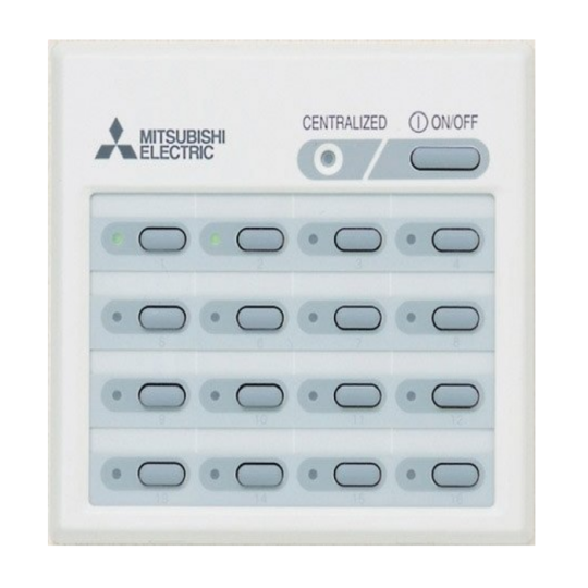 Центральный пульт управления Mitsubishi Electric PAC-YT40ANRA