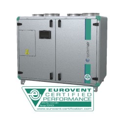 Приточно-вытяжная вентиляционная установка Systemair Topvex TX/C03 HWH-L-CAV-S