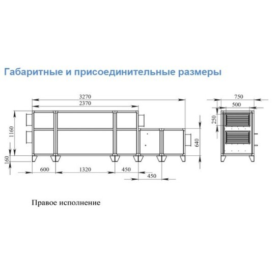 Приточно-вытяжная вентиляционная установка Breezart 2000 Lux RP W PB 7,5-380