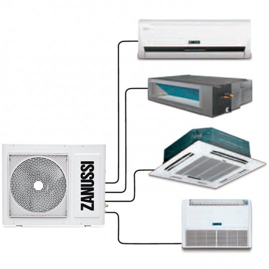 Внешний блок мульти сплит-системы на 4 комнаты Zanussi ZACO/I-28 H4 FMI/N1