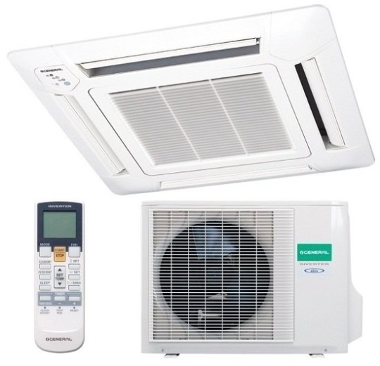 Кассетная инверторная сплит-система General AUHG36L