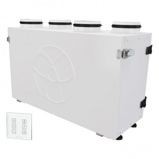 Приточно-вытяжная вентиляционная установка 500 Blauberg KOMFORT Ultra EC S2 300-H S14 white
