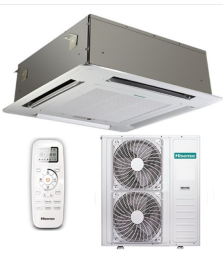 Кассетный кондиционер Hisense AUC-48HR4SHA/AUW-48H6SE1(-40)