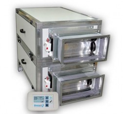 Приточно-вытяжная вентиляционная установка Breezart 6000 Aqua RR F