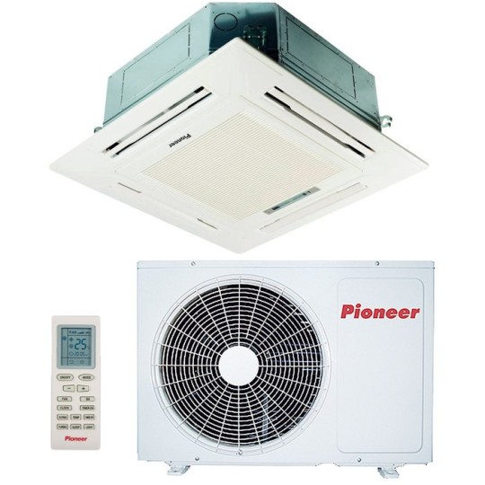 Кассетный кондиционер Pioneer KFC24GW/KON24GW/TC04