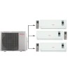 Мульти сплит-система на 3 комнаты Pioneer 3MSHD24A/KRMS07A*3шт