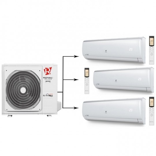 Мульти сплит-система на 3 комнаты Royal Clima 3RFM-21HN/RCI-TM09HN*3шт