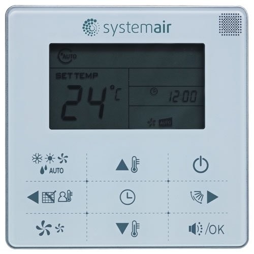 Мощная сплит-система канального типа Systemair SYSPLIT DUCT 96 HP R