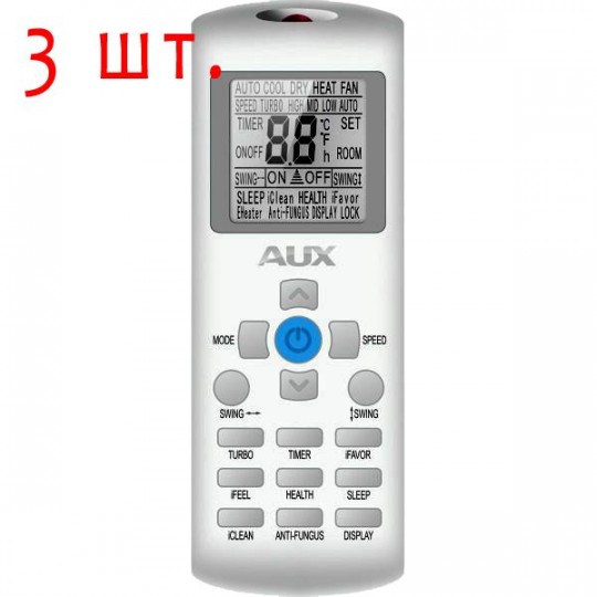 Мульти сплит-система на 3 комнаты AUX AM3-H27/4DR1B/AMWM-H09\4R1*3шт