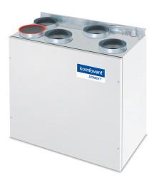 Приточно-вытяжная вентиляционная установка 500 Komfovent Domekt-R-200-V-HW/DH (L/A F7/M5 ePM1 55/ePM10 50)