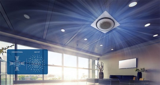 Кондиционер кассетный Samsung AC140MN4PKH/EU/AC140MXADKH/EU
